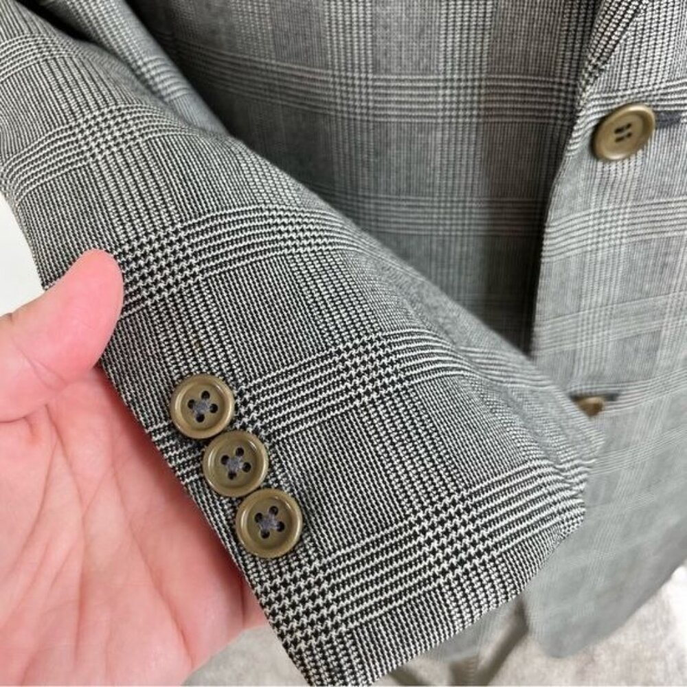 Canali RSM Cashmere Houndstooth Blazer - Picture 3 of 9